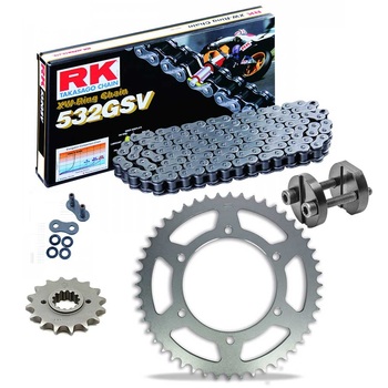 Kit de Arrastre RK 532 GSV GRIS ACERO YAMAHA FZR 750 90-92 Estandar