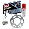 Kit de Arrastre RK 532 GSV GRIS ACERO YAMAHA GTS 1000 93-00 Estandar