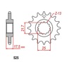 JT SPROCKETS 428 CHROMOLY-STEEL FRONT SPROCKET