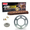 Sprockets & Chain Kit RK 428 MXZ1 Gold HONDA CR 85 03-04