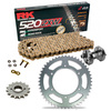 Kit de Arrastre RK 520 ZXW Super Reforzado ORO HONDA CBR 1000 RR Fireblade Conversion 520 08-16 Remachadora Gratis!