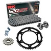 Kit de Arrastre RK 520 ZXW Super Reforzado GRIS ACERO HONDA CMX 250 Rebel 87 Remachadora Gratis!