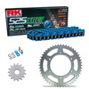 Sprockets & Chain Kit RK 525 XRE Blue HYOSUNG COMET 650 04-18 