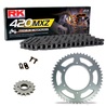 Kit de Arrastre RK 420 MXZ GRIS ACERO KAWASAKI KX 100 99