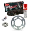 Kit de Arrastre RK 520 ZXW Super Reforzado NEGRO/ORO KAWASAKI ZX-6R Ninja 636 20