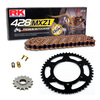 Sprockets & Chain Kit RK 428 MXZ1 Gold YAMAHA YZ 80 81-82