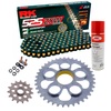 Kit de Arrastre RK 525 ZXW Super Reforzado NEGRO/ORO DUCATI Monster S4R 998 Testastretta 07-08