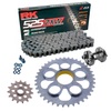 Sprockets & Chain Kit RK 525 ZXW Grey Steel DUCATI Monster 1100 09-13 Free Rivet Tool!
