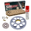 Sprockets & Chain Kit RK 525 ZXW Gold DUCATI Multistrada 1100 07-09