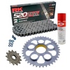 Sprockets & Chain Kit RK 520 ZXW Grey Steel DUCATI 748 95-03