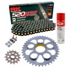 Kit de Arrastre RK 520 ZXW Super Reforzado NEGRO/ORO DUCATI hypermotard 950 19-25