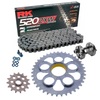 Kit de Arrastre RK 520 ZXW Super Reforzado GRIS ACERO DUCATI hypermotard 950 19-25 Remachadora Gratis!