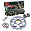 Kit de Arrastre RK 520 ZXW Super Reforzado NEGRO/ORO DUCATI hypermotard 950 19-25 Remachadora Gratis!