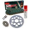 Sprockets & Chain Kit RK 525 ZXW Black/Gold DUCATI STREETFIGHTER 1100 V4 2020-2025