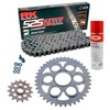 Sprockets & Chain Kit RK 525 ZXW Grey Steel DUCATI Panigale 1299 15-20