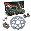 Kit de Arrastre RK 530 ZXW Super Reforzado NEGRO/ORO DUCATI Multistrada 1260 18-22 Remachadora Gratis!
