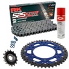 Kit de Arrastre YAMAHA R6 06-20 Power Kit Azul LIMPIADOR 525 ZXW Gris