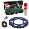 Kit de Arrastre YAMAHA R6 06-20 Power Kit Azul LIMPIADOR 525 ZXW Negra