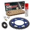 Kit de Arrastre YAMAHA R6 06-20 Power Kit Azul LIMPIADOR 525 ZXW Oro