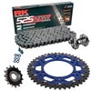 YAMAHA R6 06-20 Blue Power Kit Reinforced Chain Kit 525 ZXW Grey