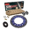 YAMAHA YZF R1 1000 15-25 Blue Power Kit Reinforced Chain Kit 525 ZXW Gold