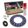 Kit de Arrastre YAMAHA YZF R1 1000 15-25 Power Kit Azul 525 ZXW Oro Limpiador