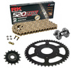 Sprockets & Chain Kit RK 520 ZXW Gold KTM RC 390 14-21 Free Riveter