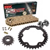Sprockets & Chain Kit RK 525 ZXW Gold KTM Super Duke 1290 14-15 Free Riveter
