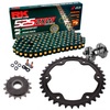 Kit de Arrastre RK 525 ZXW Super Reforzado NEGRO/ORO KTM Super Duke R 1290 16-24 Remachadora Gratis!