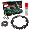 Kit de Arrastre RK 525 ZXW Super Reforzado NEGRO/ORO KTM Super Duke R 1290 16-22