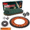 KTM 950 Super Enduro S 06-09 Power Kit Hypersport Reinforced Chain Kit BLACK Riveter free!!