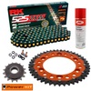 KTM 950 Super Enduro S 06-09 Power Kit Hypersport Reinforced Chain Kit BLACK FREE CLEANING SPRAY!!