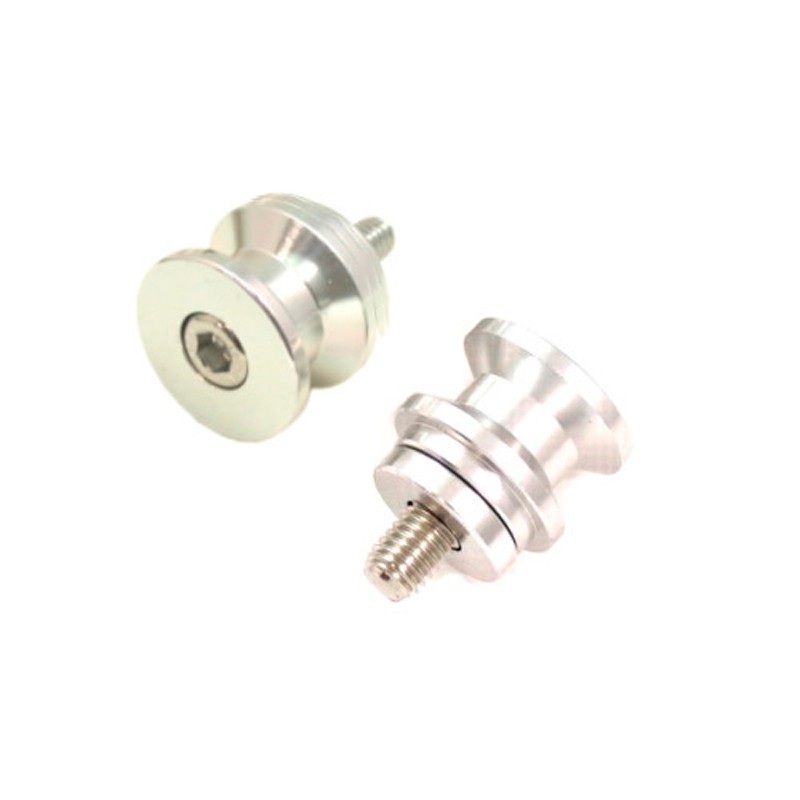 PADDOCK STAND BOBBIT Pack x 2 M8 X 1.25mm Silver