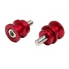 PADDOCK STAND BOBBIT Pack x 2 M8 X 1.25mm Red