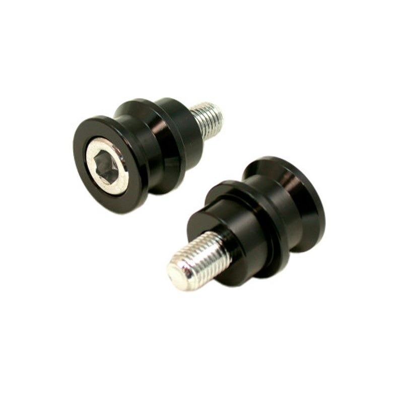 PADDOCK STAND BOBBIT Pack x 2 M10 X 1.25mm Blackk