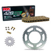 Sprockets & Chain Kit RK 428 XRE Steel Black KYMCO KXR 50 04-07 