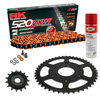 Sprockets & Chain Kit RK 520 ZXW Orange KTM RC 390 14-21