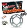 Kit de Arrastre RK 520 ZXW Super Reforzado NARANJA CAGIVA Cruiser 125 87-89 Remachadora Gratis!