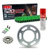 Kit de Arrastre RK 520 ZXW Super Reforzado VERDE HONDA NX 250 88-93