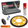 Kit de Arrastre KAWASAKI Z800 13-17 Power Kit Reforzado Gris Acero