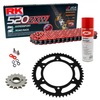 Kit de Arrastre RK 520 ZXW Super Reforzado ROJO DUCATI 851 SP 88-89
