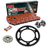 Kit de Arrastre RK 525 ZXW Super Reforzado NARANJA BMW F 750 GS 18-23 Remachadora Gratis!