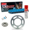 Sprockets & Chain Kit RK 530 ZXW Blue SUZUKI RF 600 R 95-97