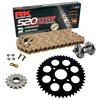 Kit de Arrastre RK 520 ZXW Super Reforzado ORO KTM Duke 125 11-13 Remachadora Gratis!