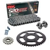 Kit de Arrastre RK 520 ZXW Super Reforzado GRIS ACERO KTM Duke 125 14-23 Remachadora Gratis!