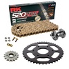 Sprockets & Chain Kit RK 520 ZXW Gold KTM Duke 125 14-23 Free Riveter