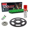 Kit de Arrastre RK 520 ZXW Super Reforzado VERDE KTM Duke 125 14-23