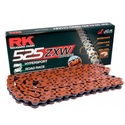 CADENA RK 525 ZXW NARANJA X-RING