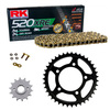 Sprockets & Chain Kit RK 520 XRE Gold SUZUKI GS 500 E 94-98 