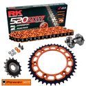 Kit de Arrastre KTM Duke 790 18-26 Power Kit Naranja Super Reforzado